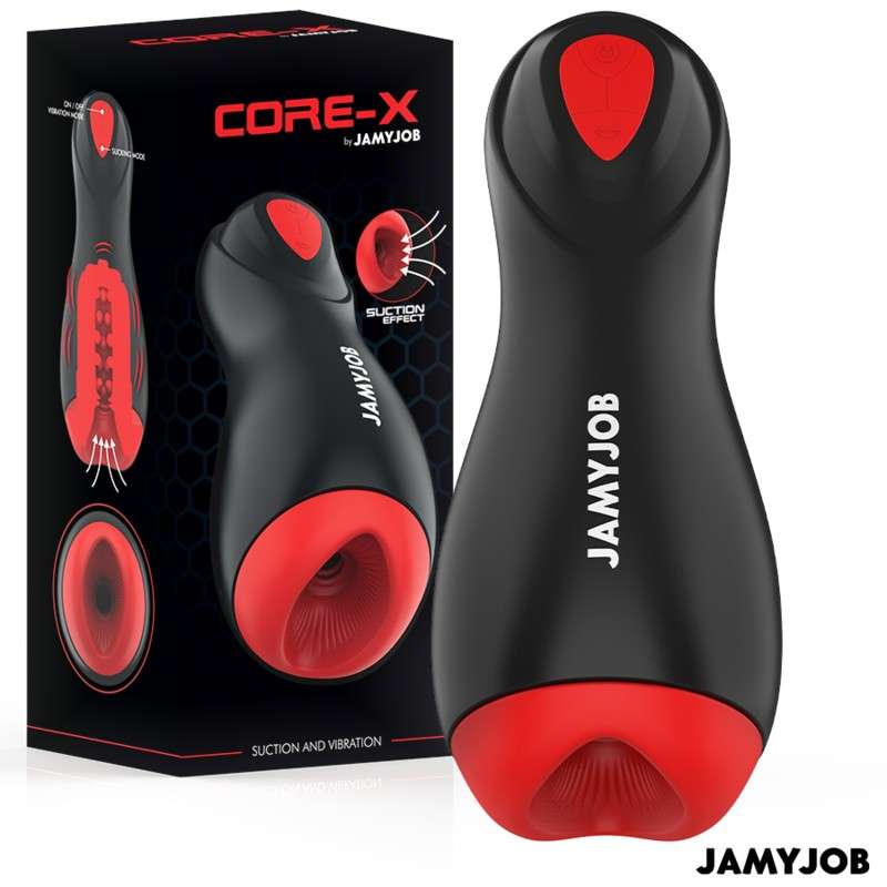 JAMYJOB - CORE-X AUTOMATIC MASTURBATOR 5 SUCTION AND VIBRATION MODES JAMYJOB - CORE-X AUTOMATIC MASTURBATOR 5 SUCTION AND VIBRATION MODES