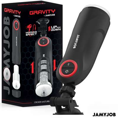 JAMYJOB - Gravity Automatic vagina-masturbaattori 5 Thrusting tilaa ja Sound vaikutus