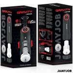 JAMYJOB - Gravity Automatic vagina-masturbaattori 5 Thrusting tilaa ja Sound vaikutus