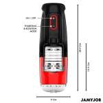 JAMYJOB - STORM AUTOMATIC VAGINAL MASTURBATOR WITH 10 MODES, ROTATION AND PUSHING