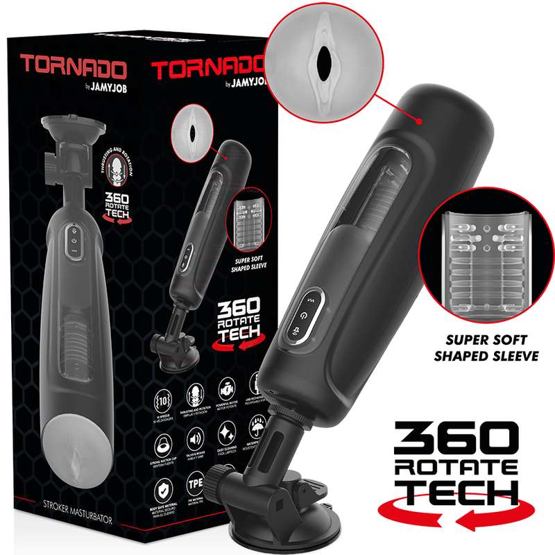 JAMYJOB - TORNADO 360 ROTATE TECH STROKER JAMYJOB - TORNADO 360 ROTATE TECH STROKER