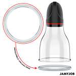 JAMYJOB - XPAND LITE AUTOMATIC TESTICLE PUMP 3 SUCTION LEVELS GREY