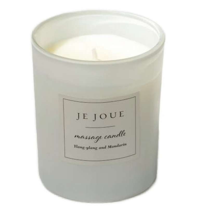 JE JOUE - Luxury hierontakynttilä: ylang ylang ja mandariini JE JOUE - Luxury hierontakynttilä: ylang ylang ja mandariini