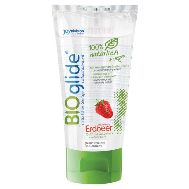 JOYDIVISION BIOGLIDE - STRAWBERRY LUBRICANT 80 ML JOYDIVISION BIOGLIDE - STRAWBERRY LUBRICANT 80 ML