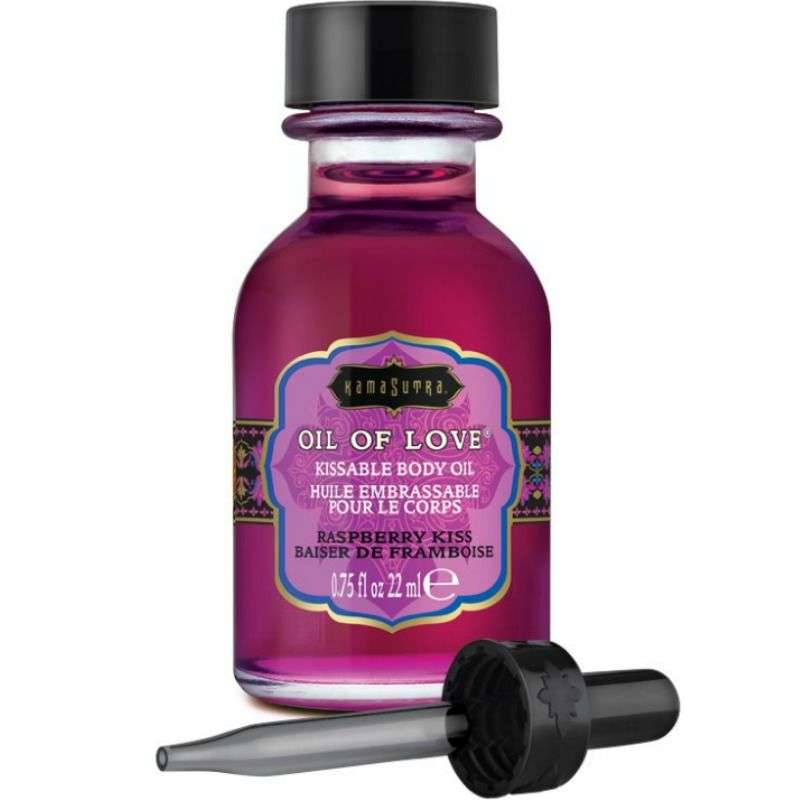 KAMASUTRA - EDIBLE OIL - RASPBERRY 22 ML KAMASUTRA - EDIBLE OIL - RASPBERRY 22 ML