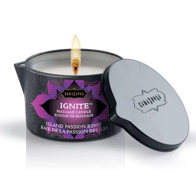 KAMASUTRA - MASSAGE CANDLE PASSION ISLAND 170GR KAMASUTRA - MASSAGE CANDLE PASSION ISLAND 170GR