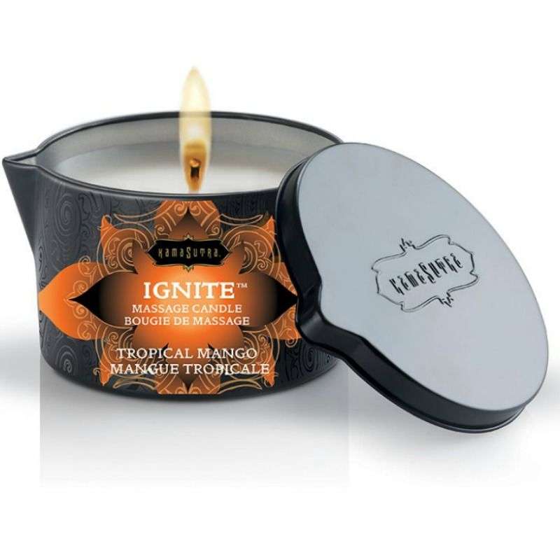 KAMASUTRA - MASSAGE CANDLE TROPICAL HANDLE 170 GR KAMASUTRA - MASSAGE CANDLE TROPICAL HANDLE 170 GR