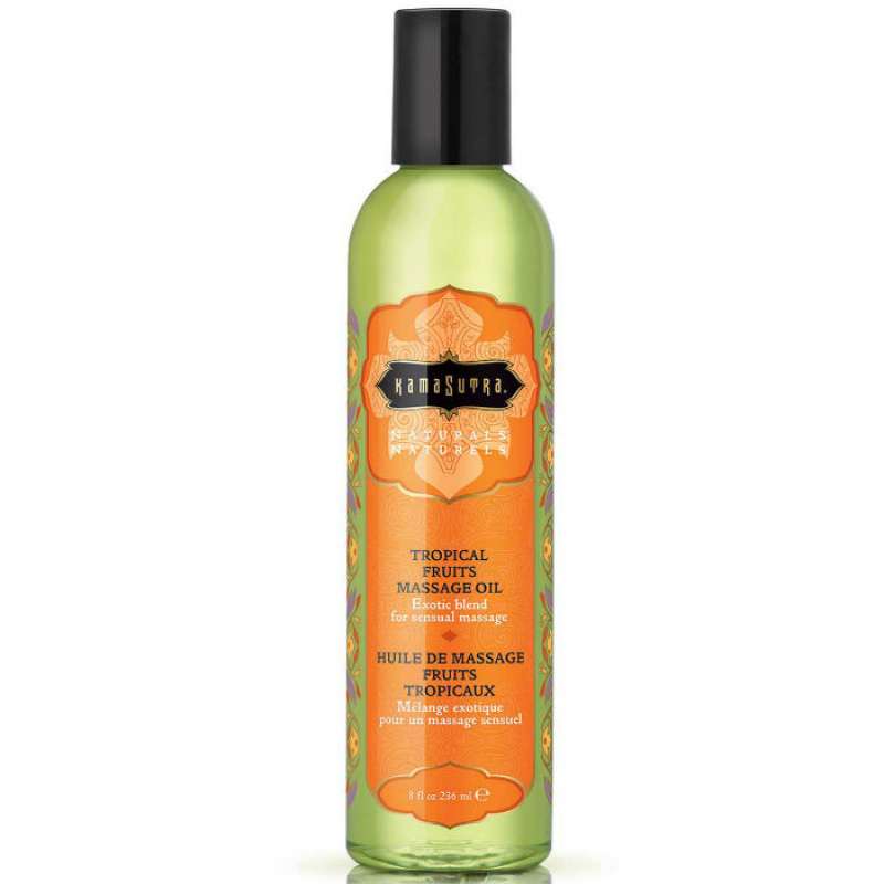 KAMASUTRA - NATURALS MASSAGE OIL TROPICAL FRUITS 236ML KAMASUTRA - NATURALS MASSAGE OIL TROPICAL FRUITS 236ML