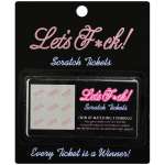 KHEPER GAMES - LET’S F*CK! SCRATCH TICKETS