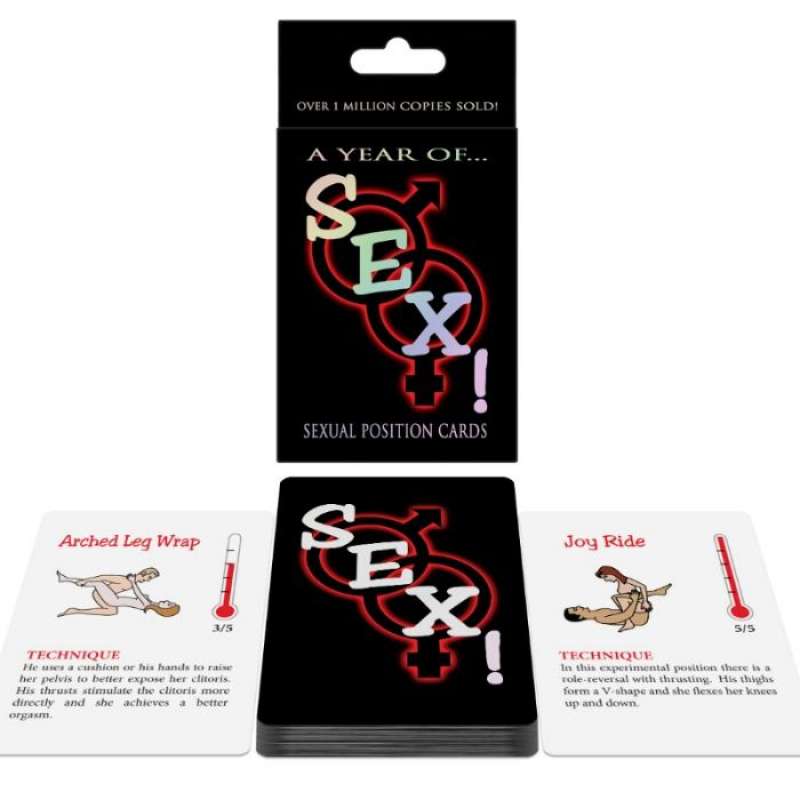 KHEPER GAMES - SEXUAL POSITION CARDS A YEAR OF...SEX! KHEPER GAMES - SEXUAL POSITION CARDS A YEAR OF...SEX!