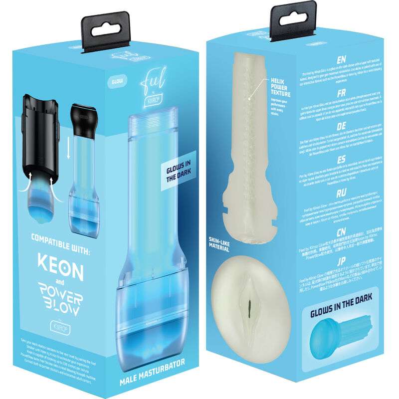 KIIROO - FEEL GLOW IN THE DARK STROKER KIIROO - FEEL GLOW IN THE DARK STROKER