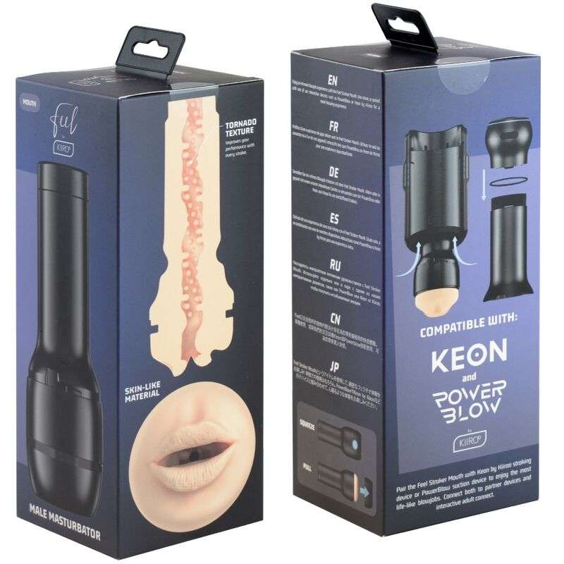 KIIROO - FEEL KIIROO MOUTH MASTURBATOR KIIROO - FEEL KIIROO MOUTH MASTURBATOR