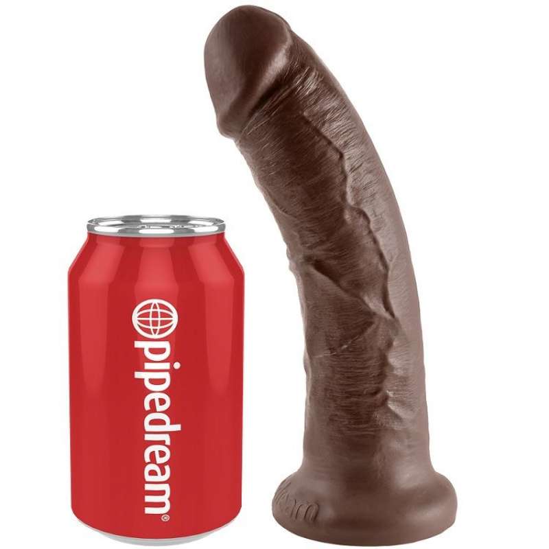 KING COCK - 8 DILDO BROWN 20.3 CM KING COCK - 8 DILDO BROWN 20.3 CM