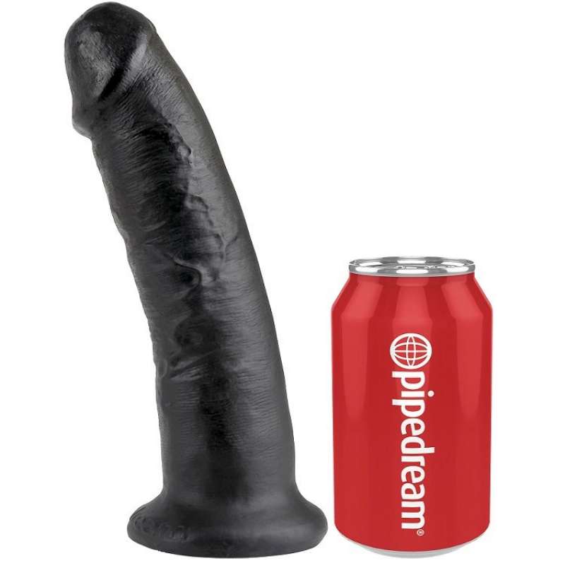 KING COCK - 9 DILDO BLACK 22.9 CM KING COCK - 9 DILDO BLACK 22.9 CM