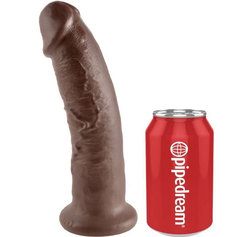 KING COCK - 9 DILDO BROWN 22.9 CM KING COCK - 9 DILDO BROWN 22.9 CM