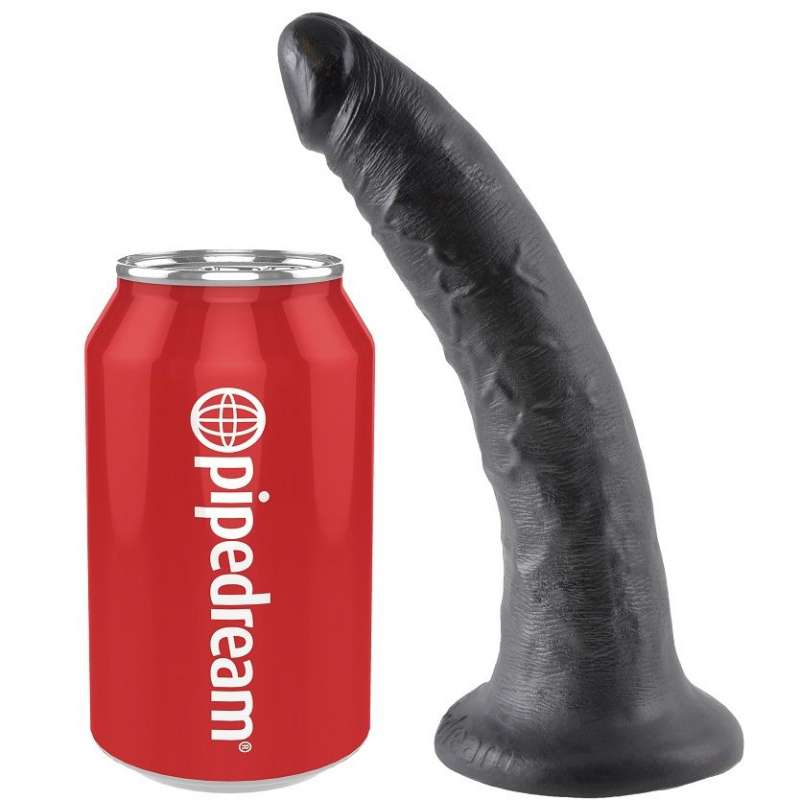 KING COCK - DILDO BLACK 17.8 CM KING COCK - DILDO BLACK 17.8 CM