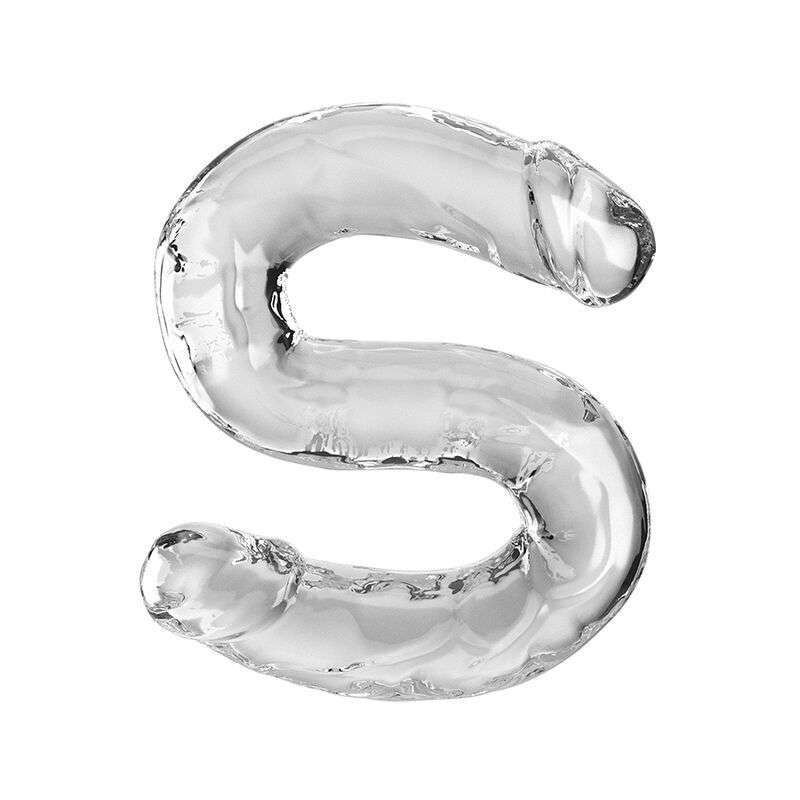 KING COCK - DOUBLE TROUBLE DOUBLE DILDO 46 CM CLEAR KING COCK - DOUBLE TROUBLE DOUBLE DILDO 46 CM CLEAR