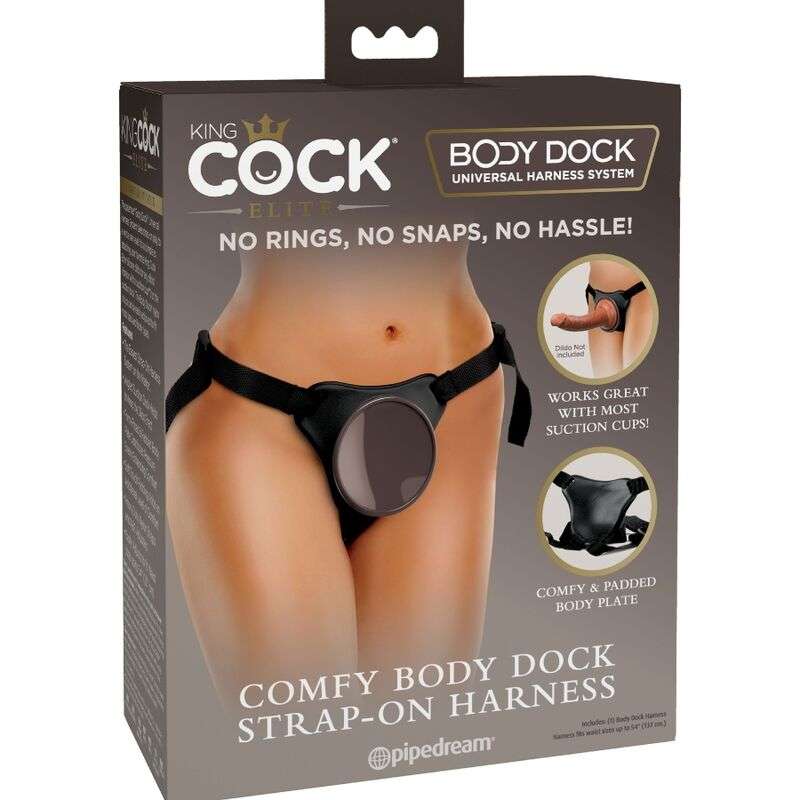 KING COCK - ELITE COMFY ADJUSTABLE HARNESS KING COCK - ELITE COMFY ADJUSTABLE HARNESS