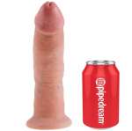 KING COCK - HARNESS WITH NATURAL REALISTIC PENIS 22.9 CM