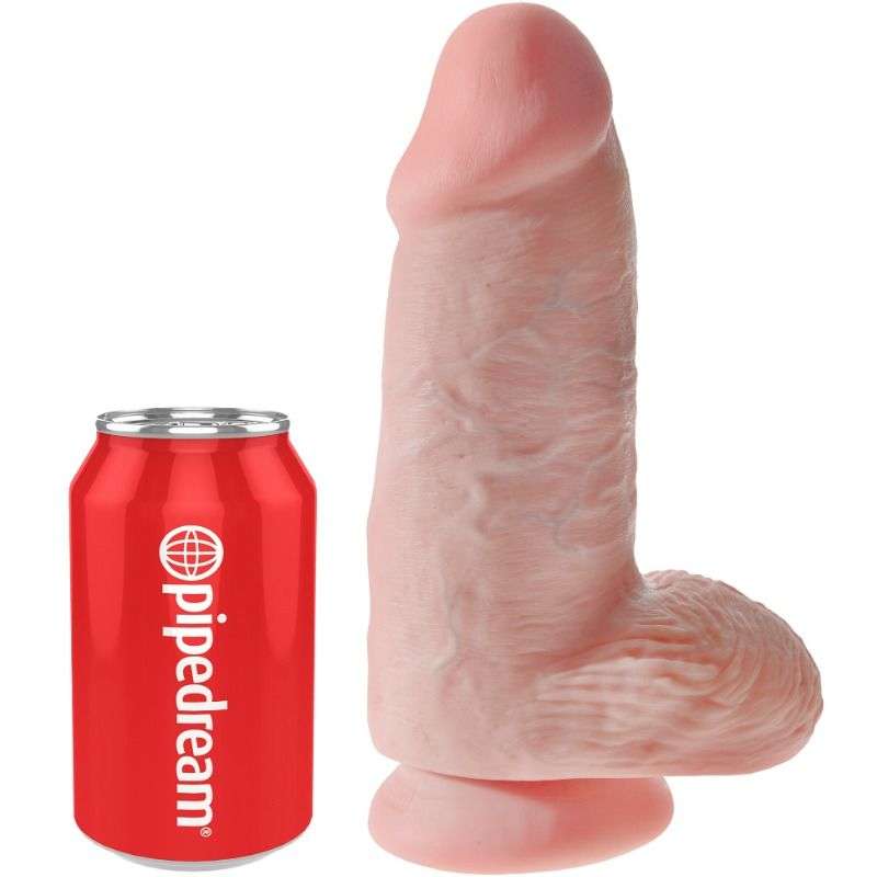 KING COCK - REALISTIC PENIS CHUBBY 23 CM KING COCK - REALISTIC PENIS CHUBBY 23 CM