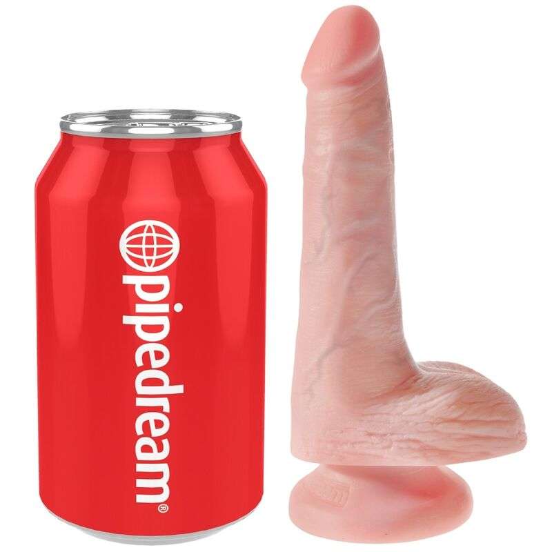 KING COCK - REALISTIC PENIS WITH BALLS 13.5 CM LIGHT KING COCK - REALISTIC PENIS WITH BALLS 13.5 CM LIGHT