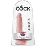 KING COCK - REALISTIC PENIS WITH BALLS 13.5 CM LIGHT