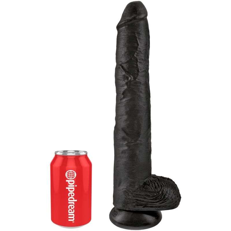 KING COCK - REALISTIC PENIS WITH BALLS 30.5 CM BLACK KING COCK - REALISTIC PENIS WITH BALLS 30.5 CM BLACK