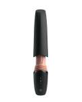 KING COCK PLUS - THRUSTING COCK PRO SILICONE DILDO WITH THROTTLE, VIBRATION AND HEAT LIGHT 12.7 CM