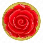 KINK -  PLUG ANAL GOLD ROSE RED SIZE M