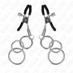 KINK - 3 O-RING NIPPLE CLAMP 6 CM