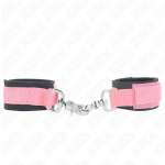 KINK - ADJUSTABLE NEOPRENE WRIST RESTRAINTS PINK ADJUSTABLE 22-34 CM