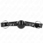 KINK - BALL 4 CM GAG WITH TIP RIVET AND SNAP LOCK 65 x 2 CM