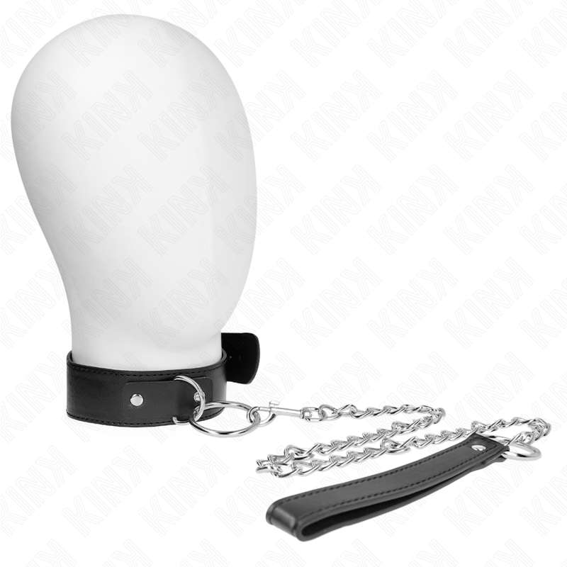 KINK - BASIC MODEL COLLAR WITH LEASH MODEL 4 ADJUSTABLE 36-43 CM KINK - BASIC MODEL COLLAR WITH LEASH MODEL 4 ADJUSTABLE 36-43 CM