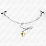 KINK - CHAIN NIPPLE CLAMPS WITH BELL 30 CM