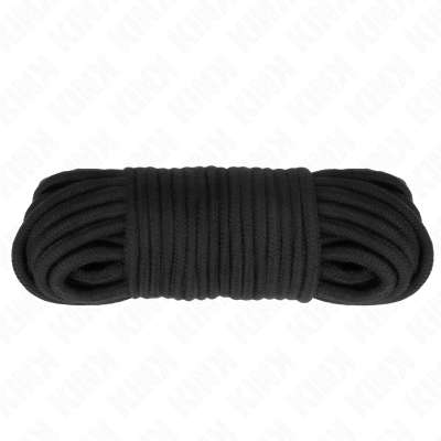 KINK - COTTON ROPE 20 METER BLACK