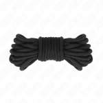 KINK - COTTON ROPE 5 METER BLACK