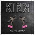 KINK - DOUBLE BELL NIPPLE CLAMP PINK 6 CM
