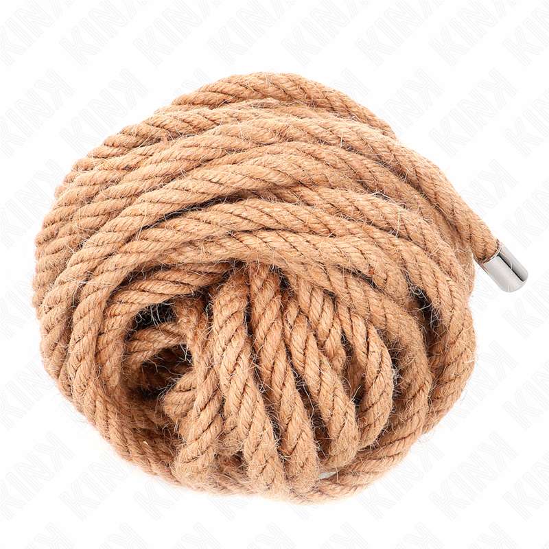 KINK - HEMP ROPE WITH METAL HEAD 10 METER KINK - HEMP ROPE WITH METAL HEAD 10 METER