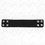 KINK - LEATHER PENIS RING WITH PRESSURE CLOSURE 18.5 X 3.3 CM