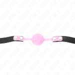 KINK - LUMINOUS SILICONE BALL 4 CM GAG 60 x 2 CM
