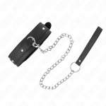 KINK - NECKLACE WITH LEASH 65 CM 1 RING ADJUSTABLE 38-49 CM X 5 CM