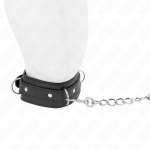 KINK - NECKLACE WITH LEASH 65 CM 3 RING MODEL 1 ADJUSTABLE 38-49 CM X 5 CM