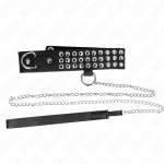 KINK - NECKLACE WITH STRAP 65 CM WITH SHINY ADJUSTABLE 37-42 CM X 5.3 CM