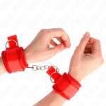 KINK - NEOPRENE WRIST RESTRAINTS RED 42 X 5 CM