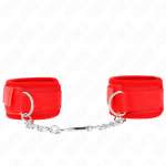 KINK - NEOPRENE WRIST RESTRAINTS RED 42 X 5 CM
