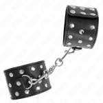 KINK - PUNK WRIST RESTRAINTS ADJUSTABLE 19-24 CM X 5.5 CM