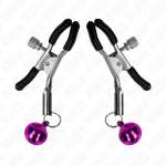 KINK - PURPLE SINGLE BELL NIPPLE CLAMP 6 CM
