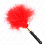 KINK - RED GOLD METAL TICKLE FEATHERS 18 CM
