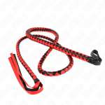 KINK - RED LONG SNAKE WHIP 210 CM
