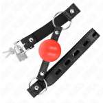 KINK - RED TPE BALL 4 CM GAG 60 x 2 CM